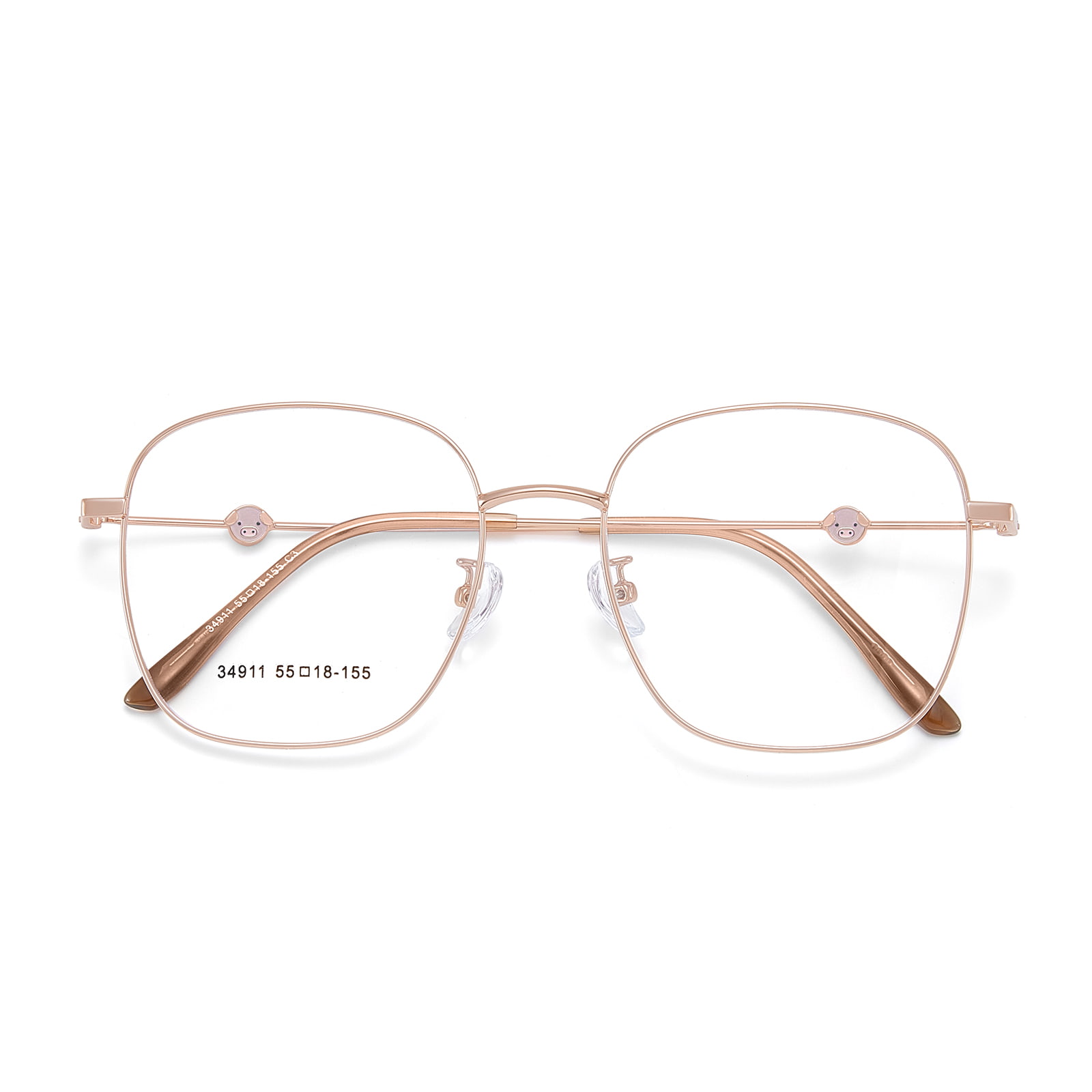 34911 Cute Non-Fading Light Alloy Glasses