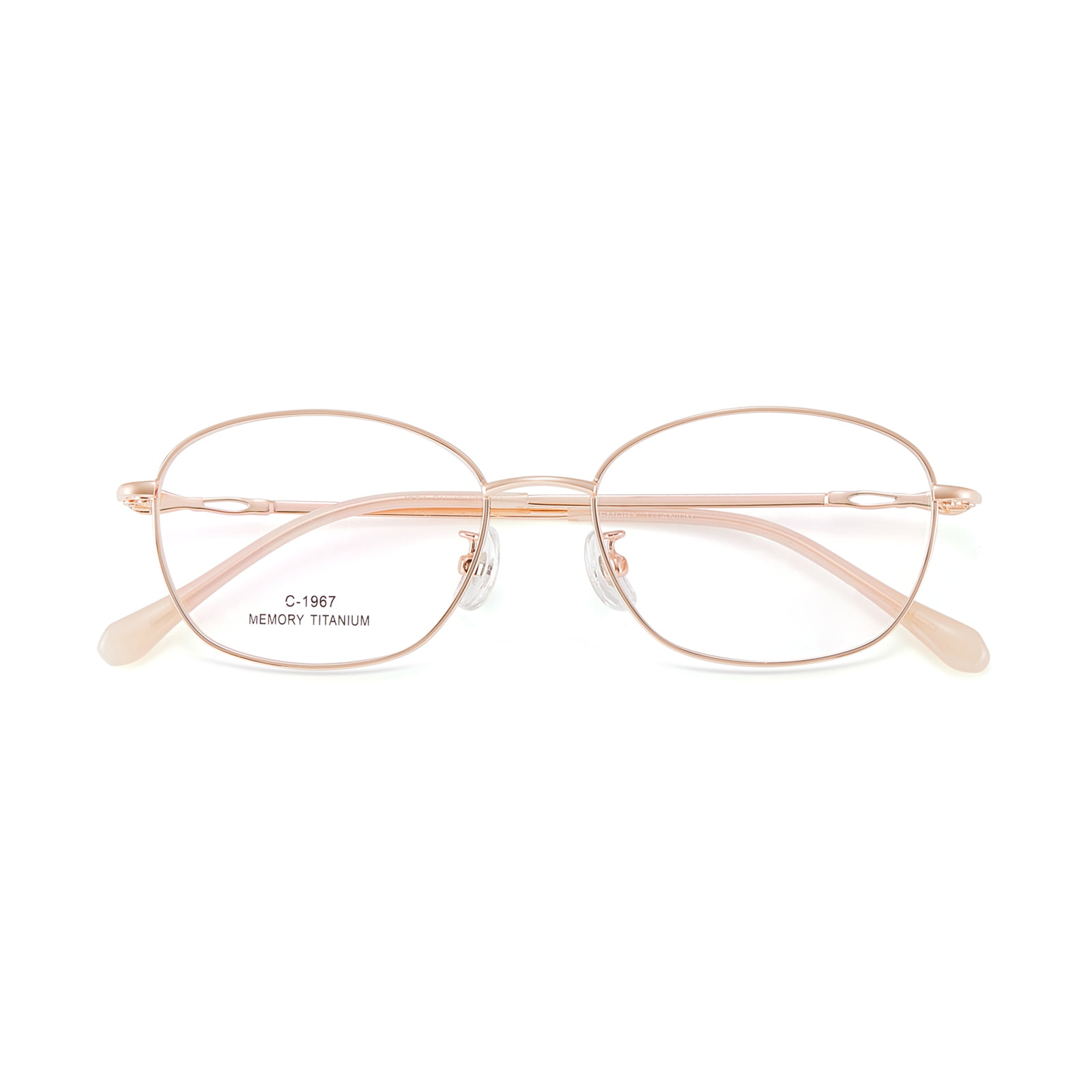 1967 Daily Bow Design Alloy Glasses