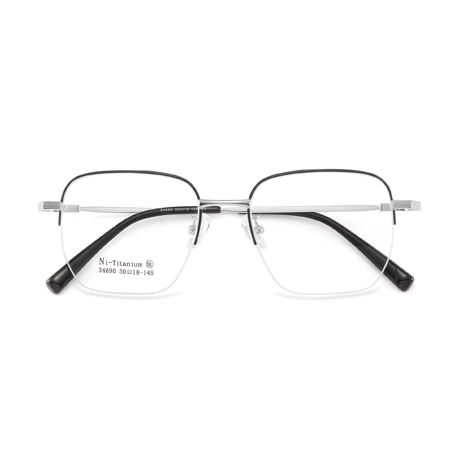 34690 Retro Full Face Fit Gold Glasses