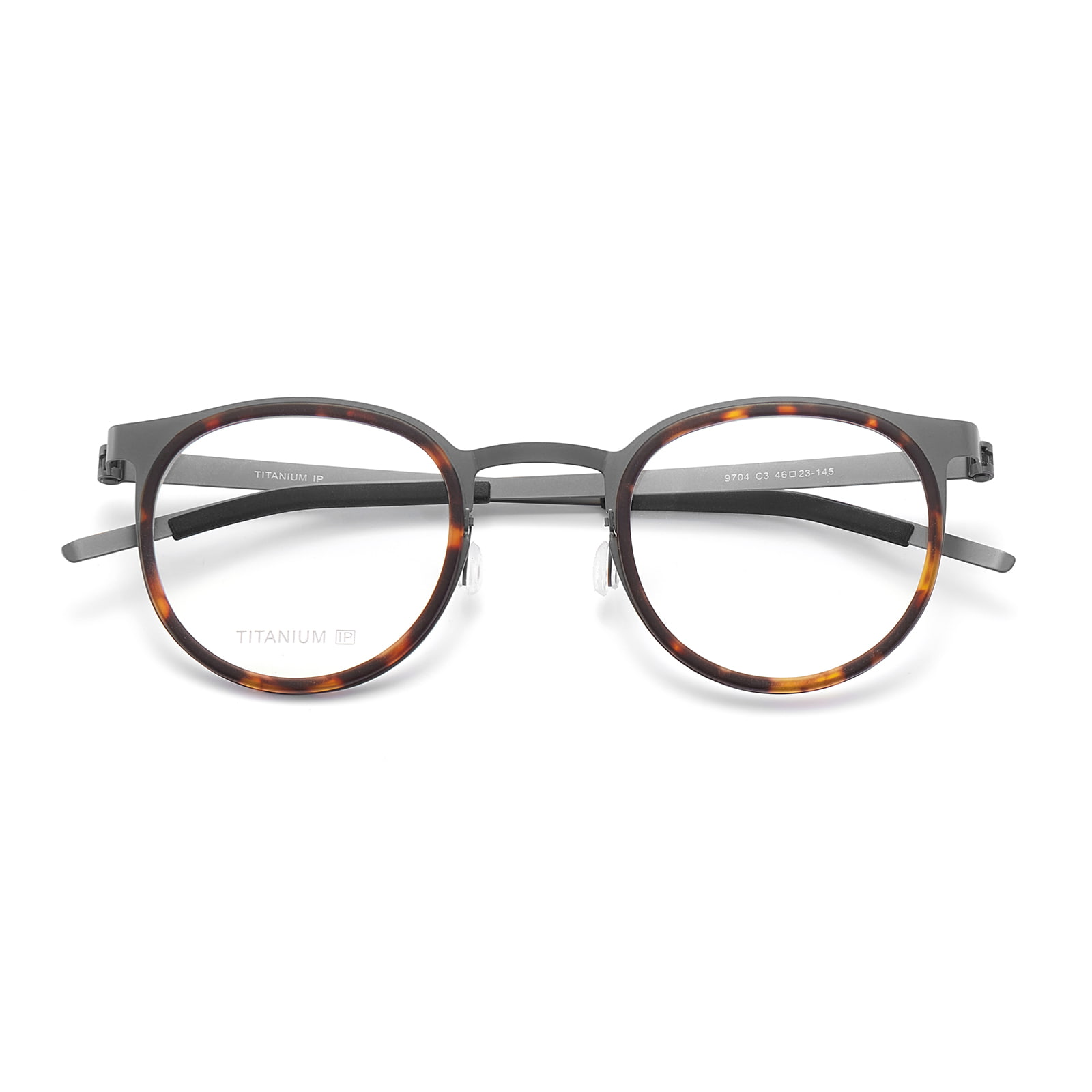 9704 Separate Rim Screwless Pure Titanium Glasses