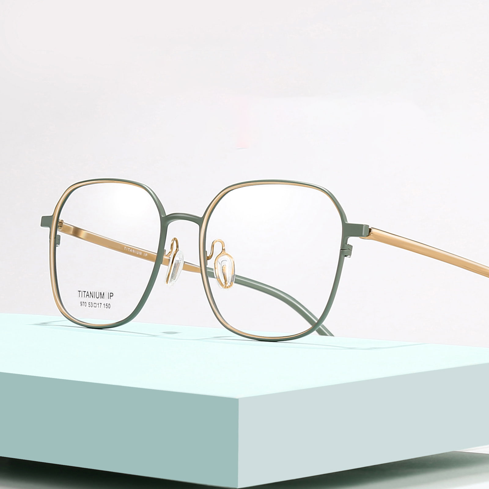 970 Delicate, Traceless, Sweat-Resistant Pure Titanium Glasses