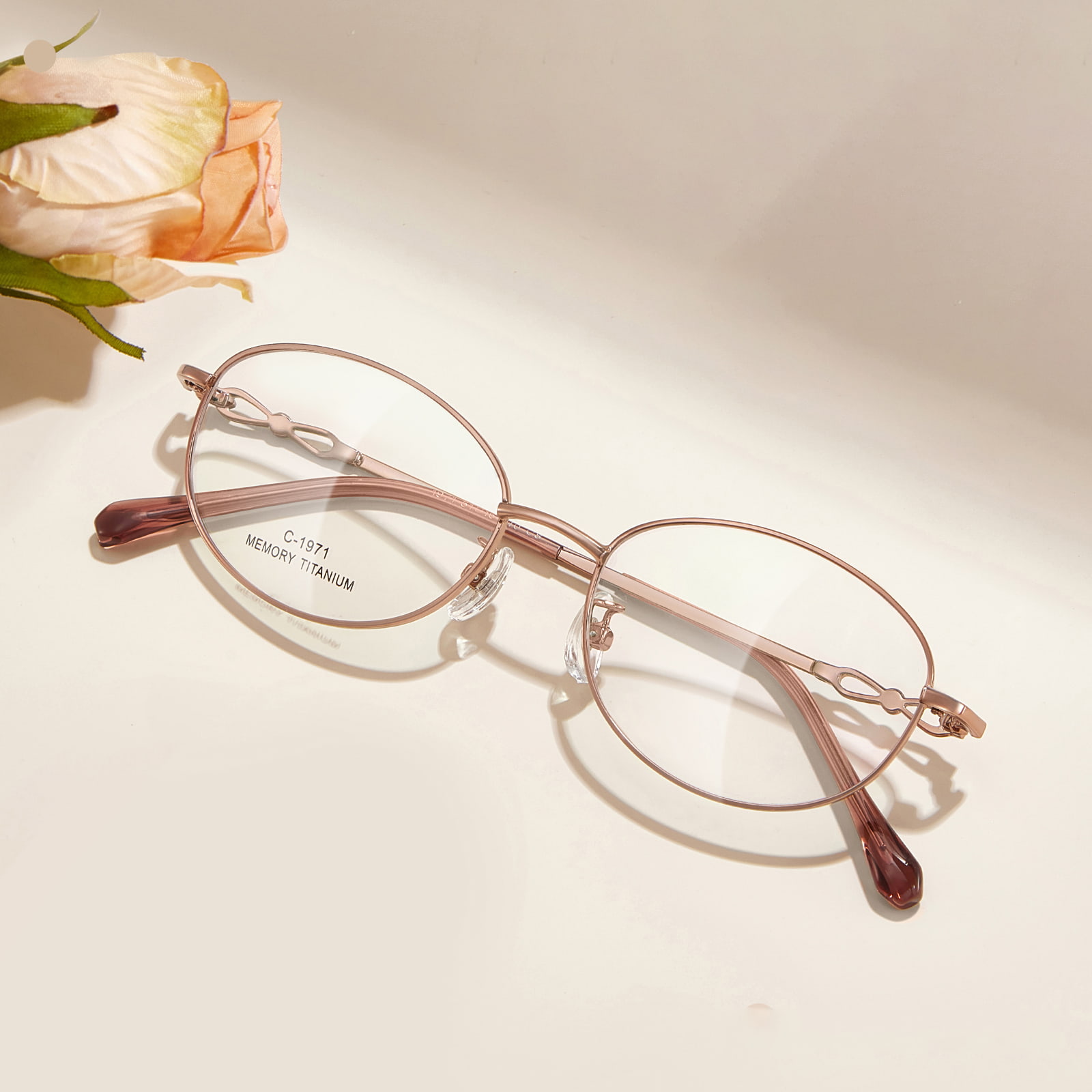1971 Commuter Delicate Memory Titanium Alloy Glasses