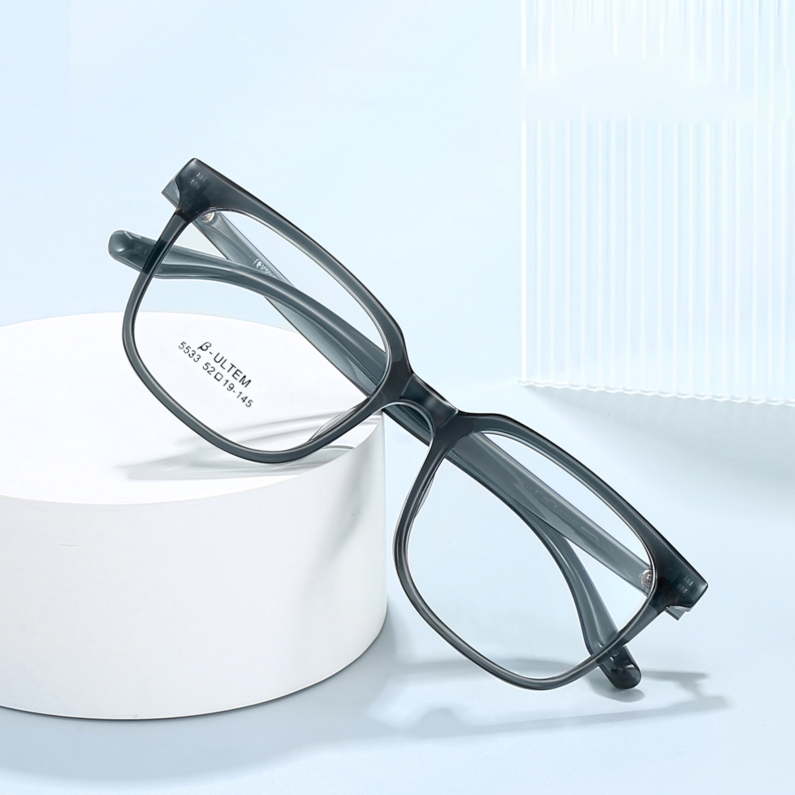 5533 Sports Square Frame Anti-Collision TR90 Glasses