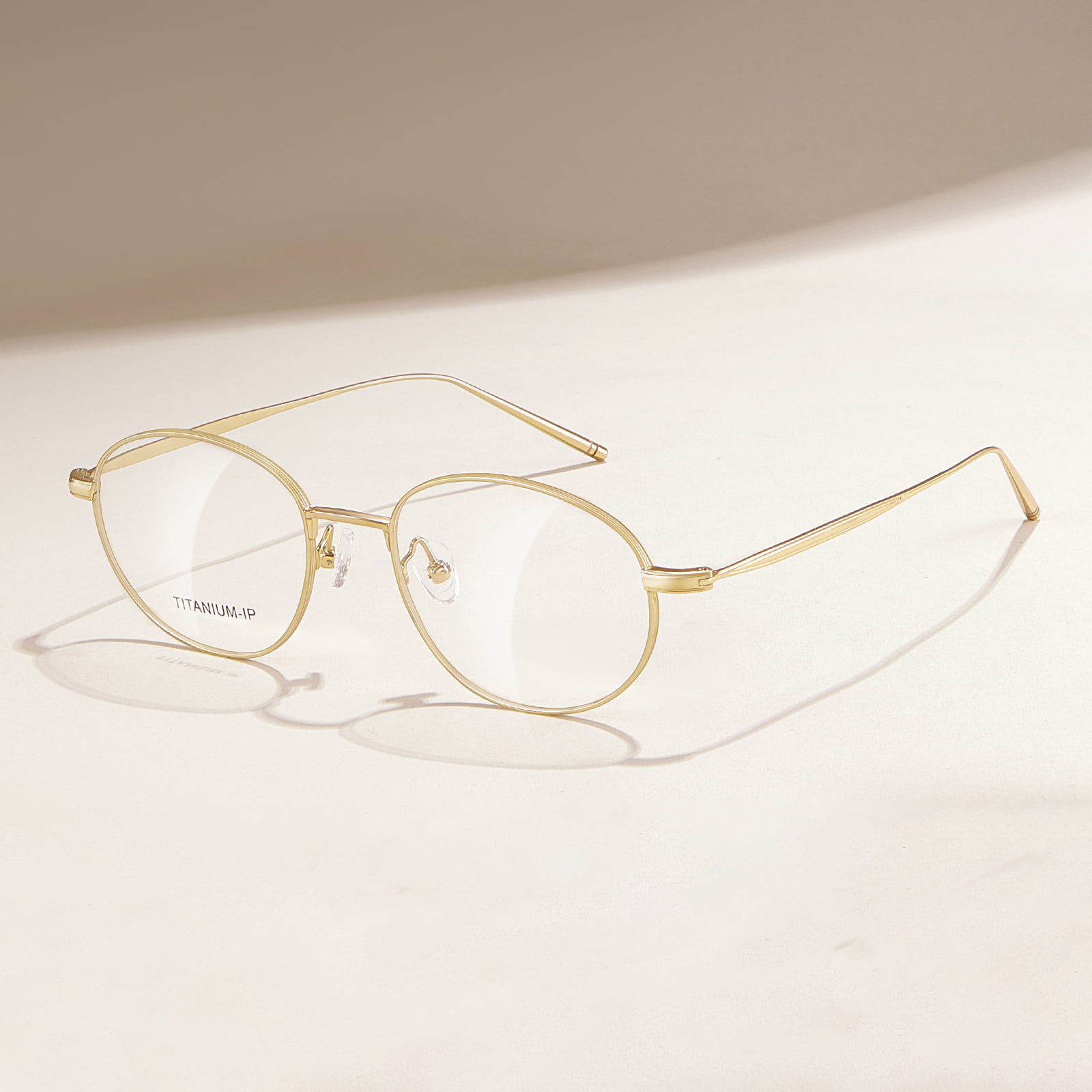 2A39 Narrow Frame Adjustable Nose Pads Pure Titanium Glasses