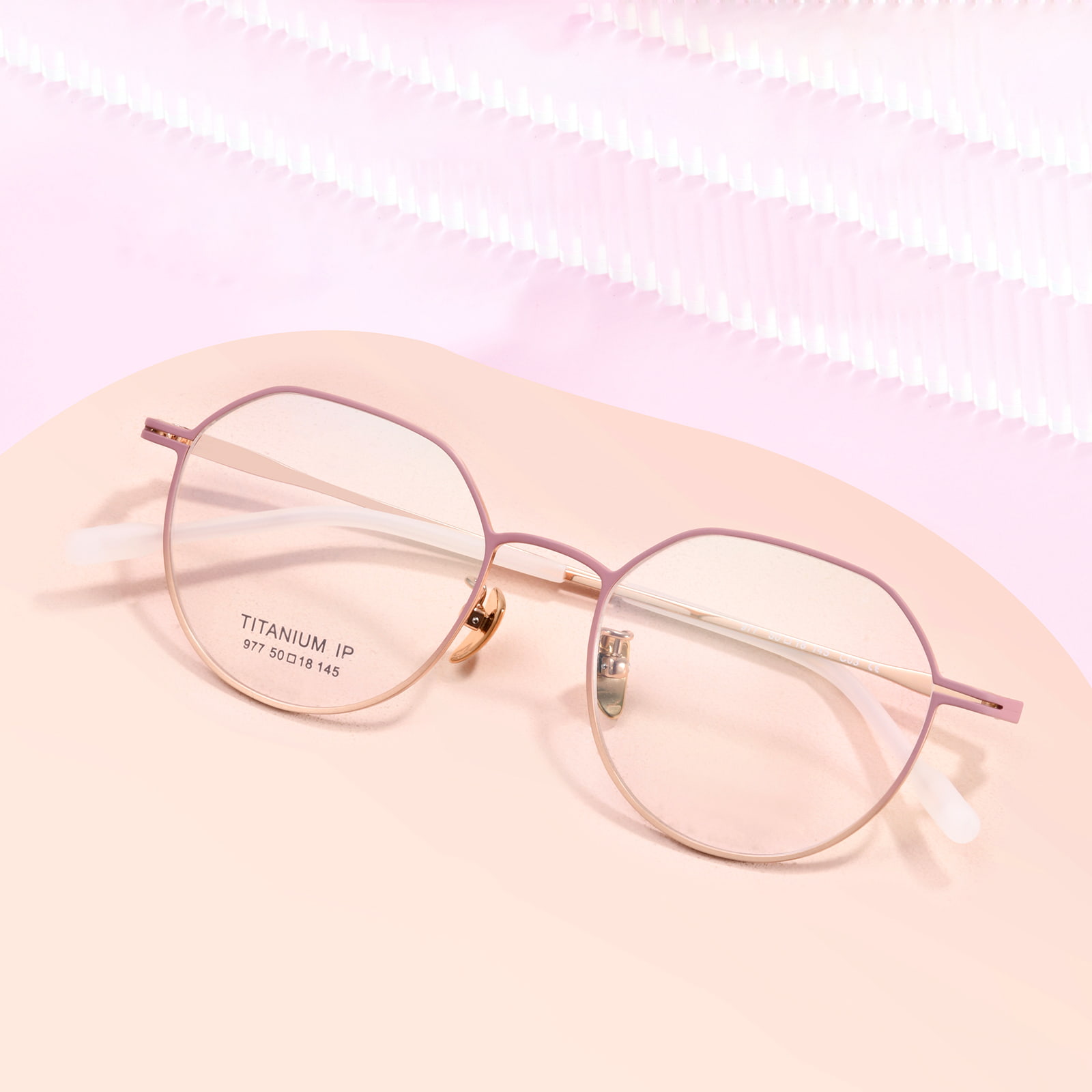 977 Gradient Non-Weld Spot Non-Oxidized Pure Titanium Glasses