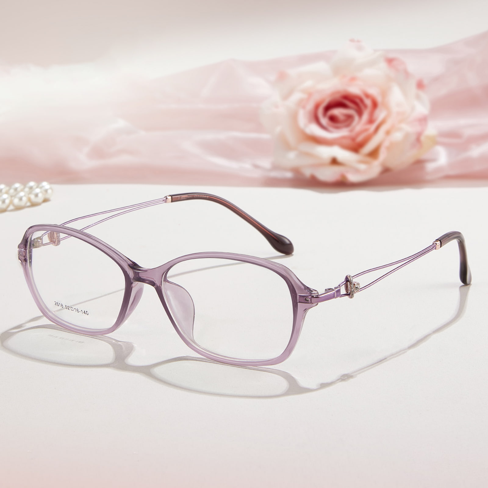 2618 Elegant Polygon TR90 Glasses