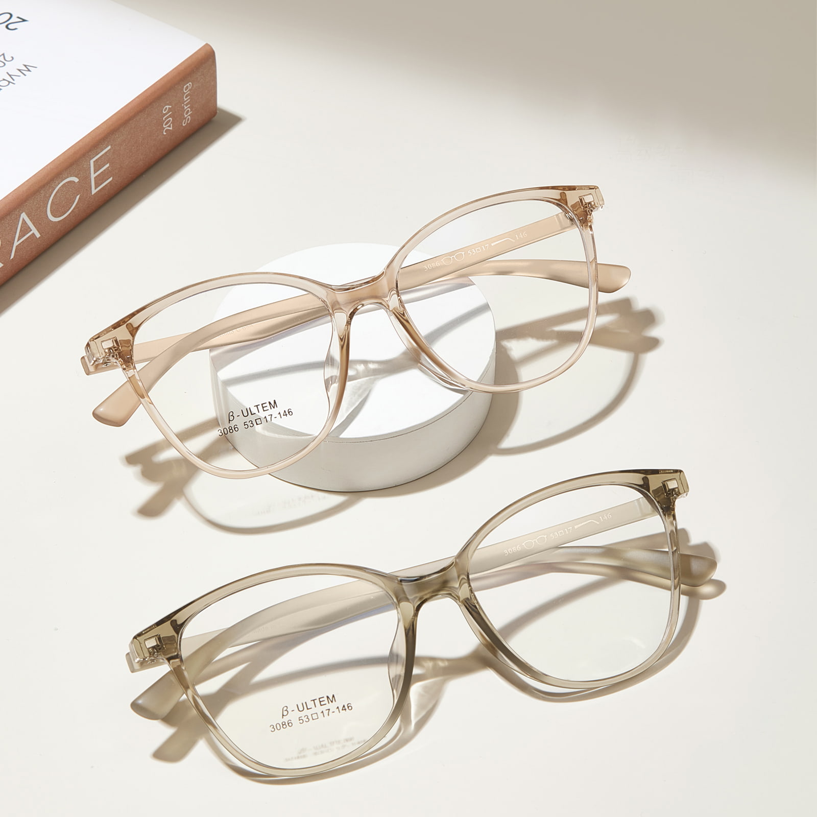 3086 Retro Non-Slip TR90 Glasses For All Face Shapes
