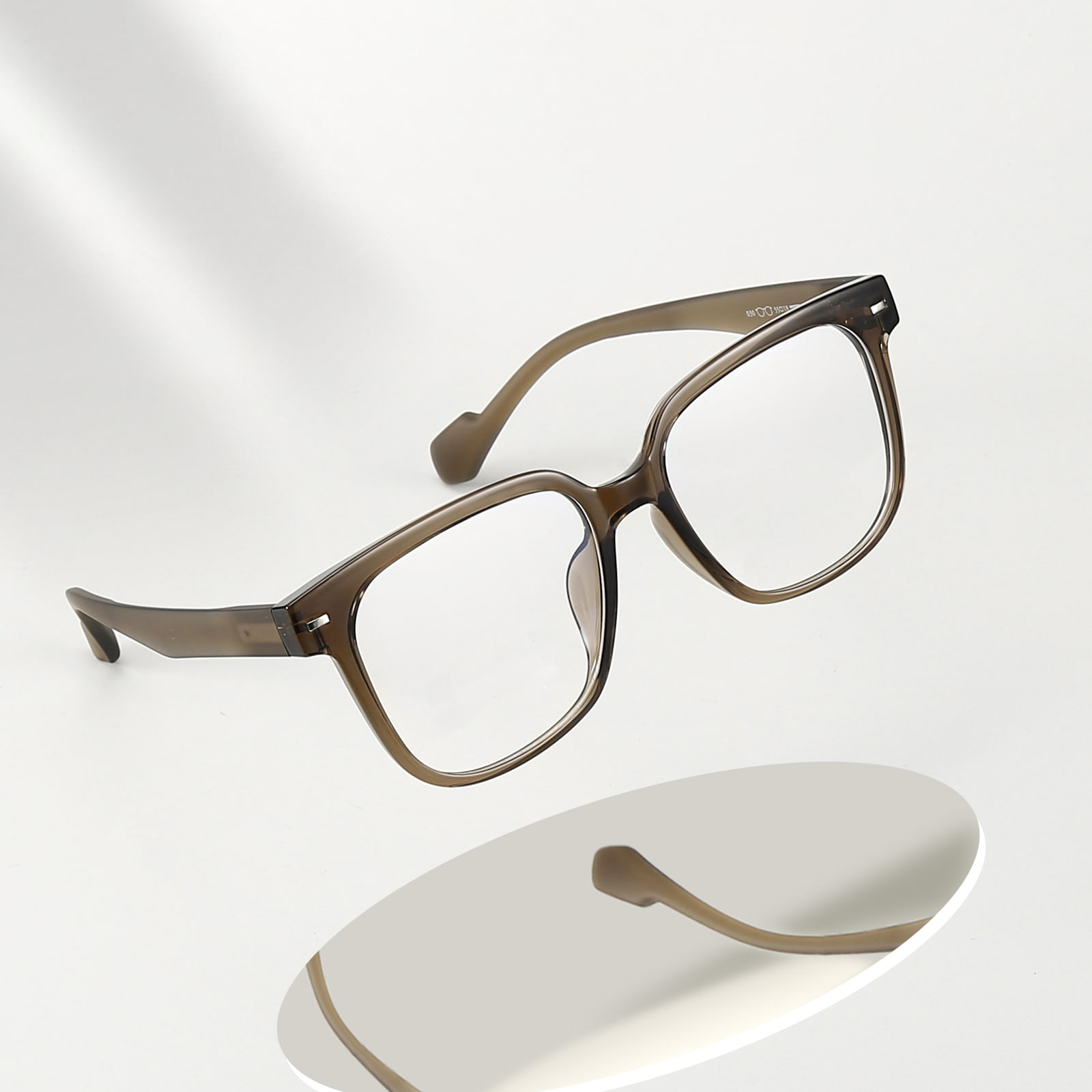 030 Black Frame Hypoallergenic Comfortable TR90 Glasses