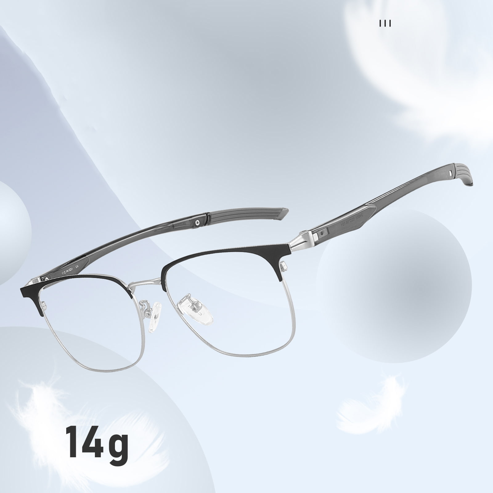 34865 Sports Lightweight Alloy Glasses
