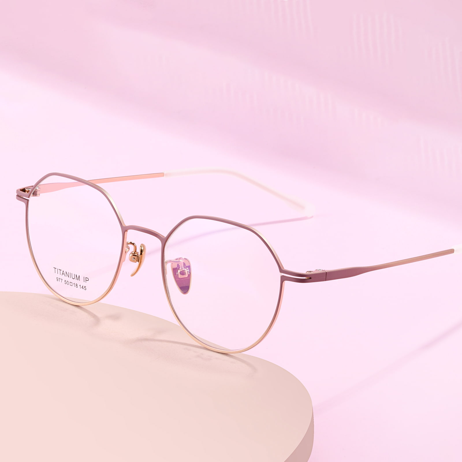 977 Gradient Non-Weld Spot Non-Oxidized Pure Titanium Glasses