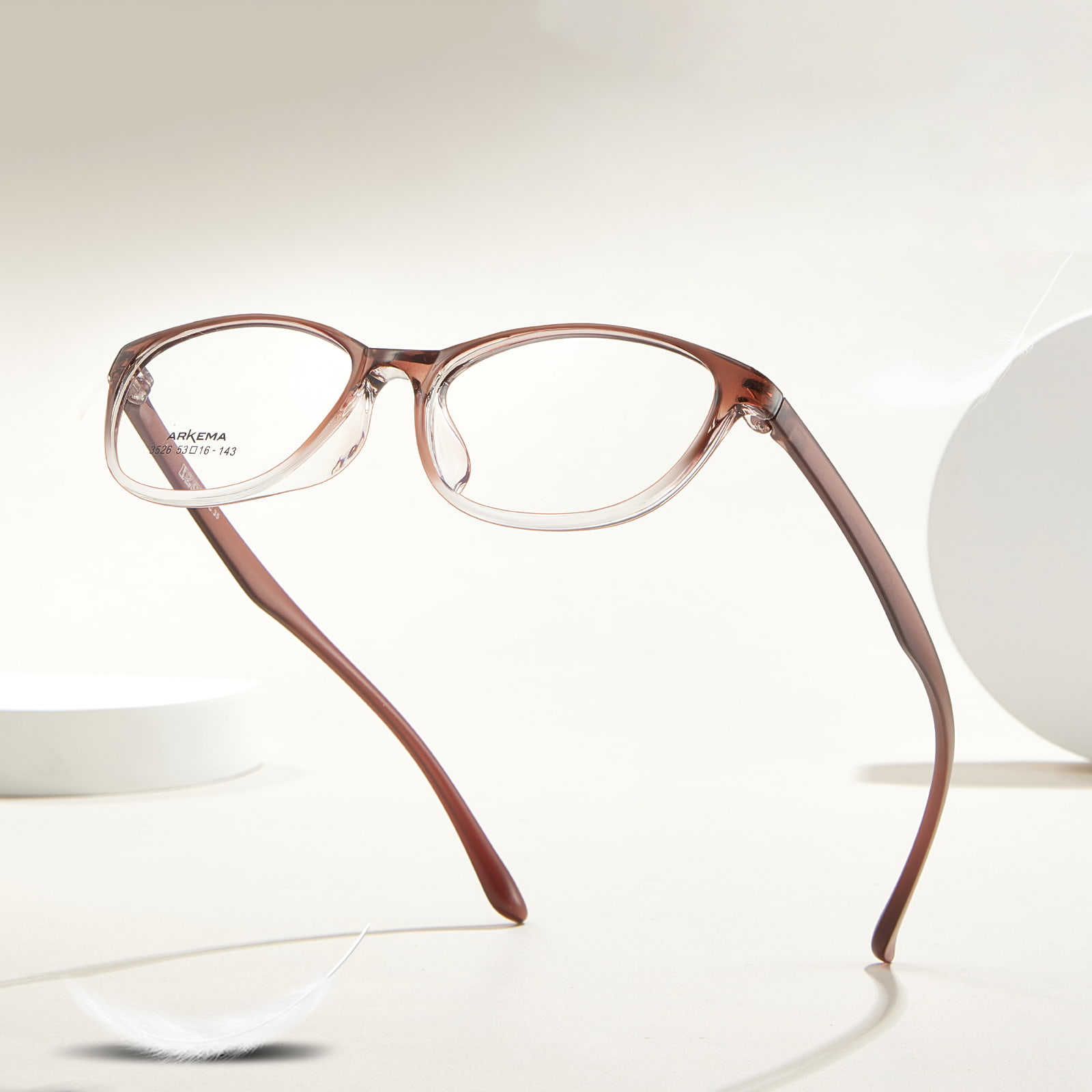 3526 Cat-Eye Frame Fits TR90 Glasses