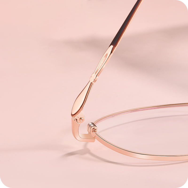 34397 Everyday Oval Full Frame Alloy Glasses