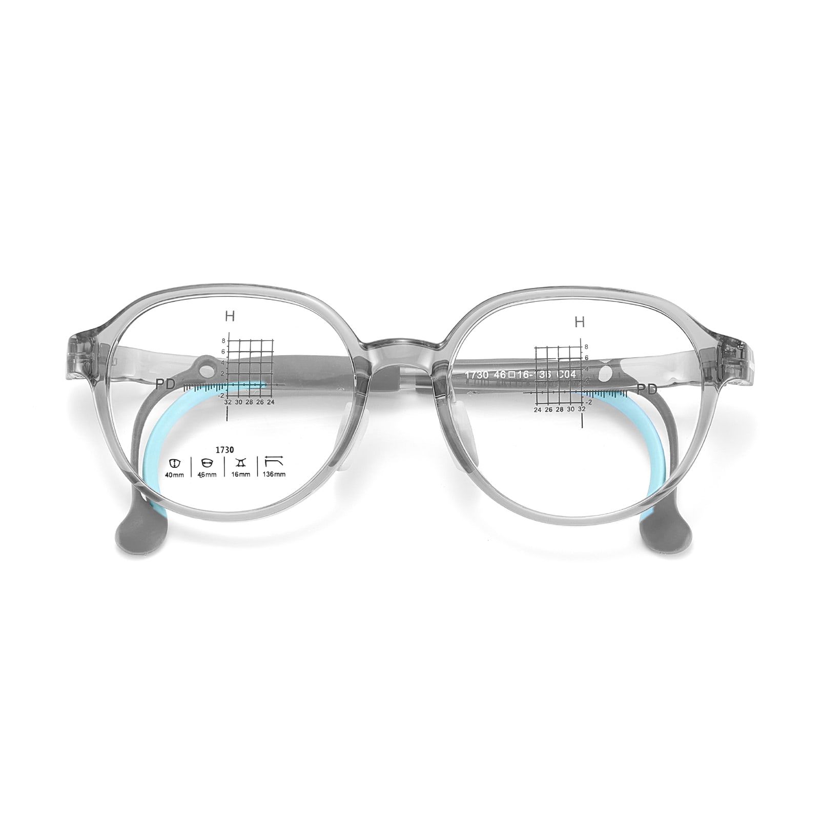 1730 Environmentally Friendly Skin-Friendly Arbitrarily Curved Soft Silicone Nose Pad Glasses
