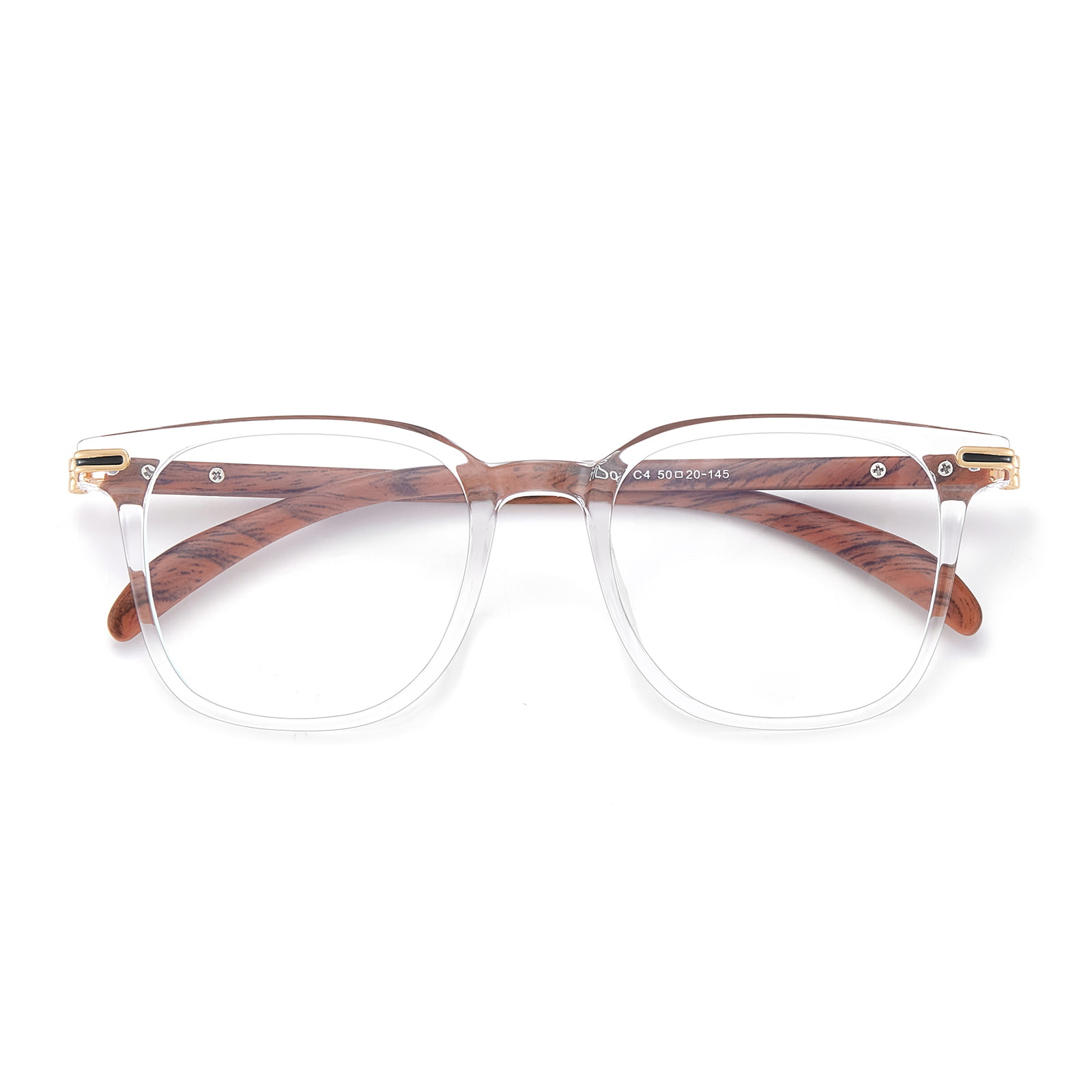 210094 Imitation Wood Grain Non-Slip Anti-Blue Light Glasses