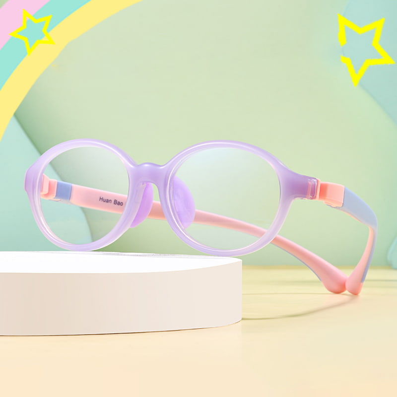 9002 Jelly Color Safety Full Frame Detachable Glasses