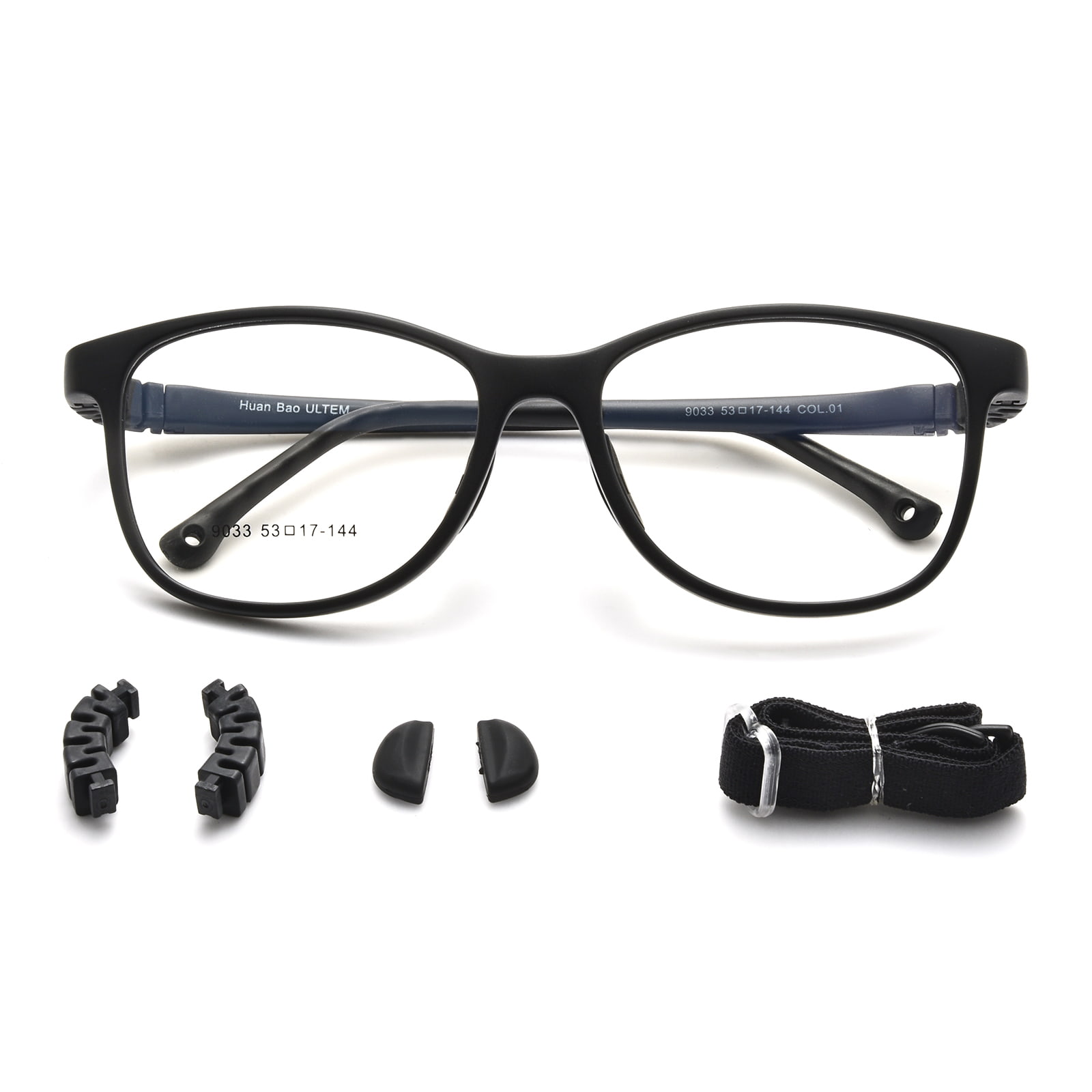 9033 Anti-Fall Safety Silicone Removable Glasses
