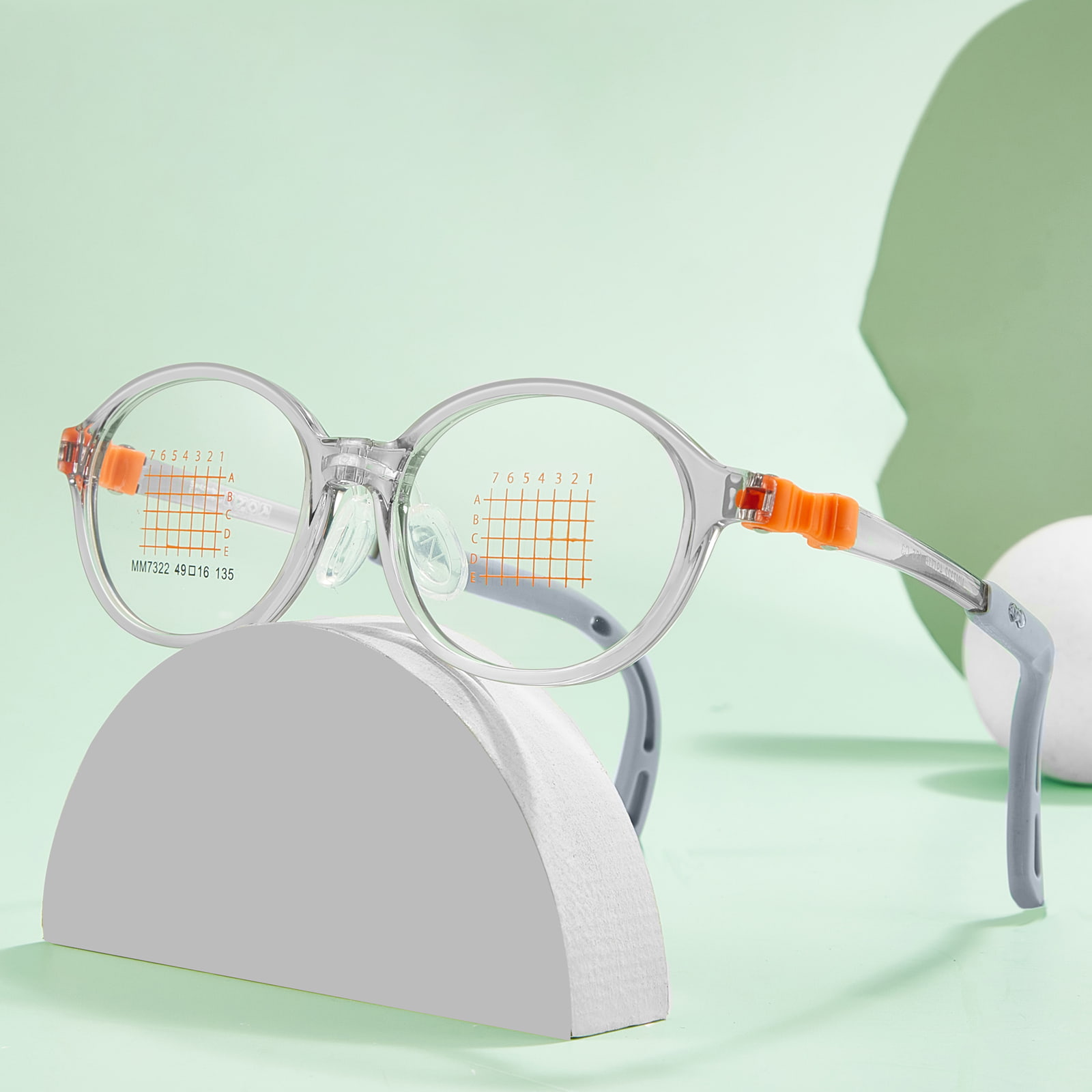 MM7322 Non-Deformed Astigmatism Correction EMS Glasses