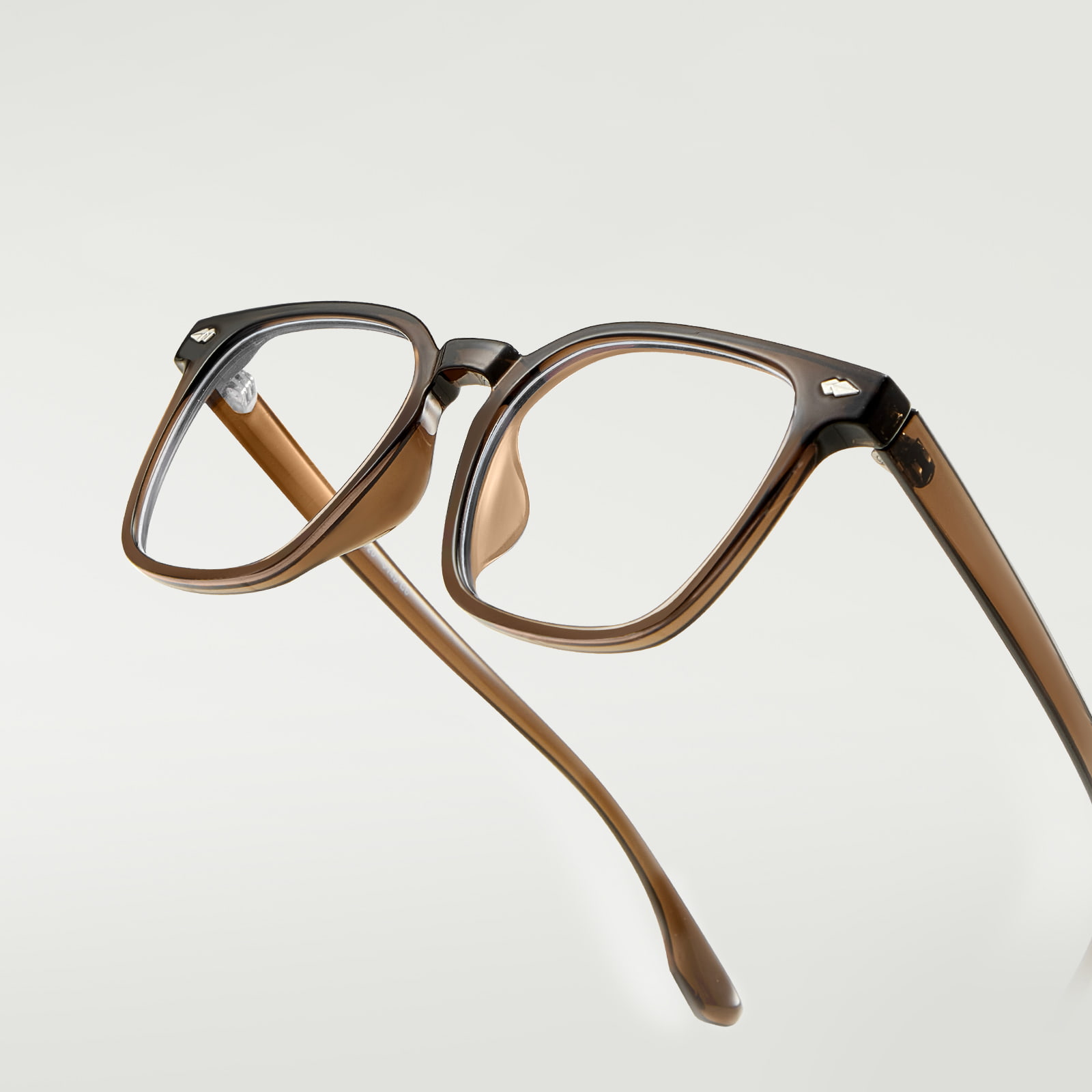 JF8042 Square Frame Lightweight Blue Light Blocking Glasses