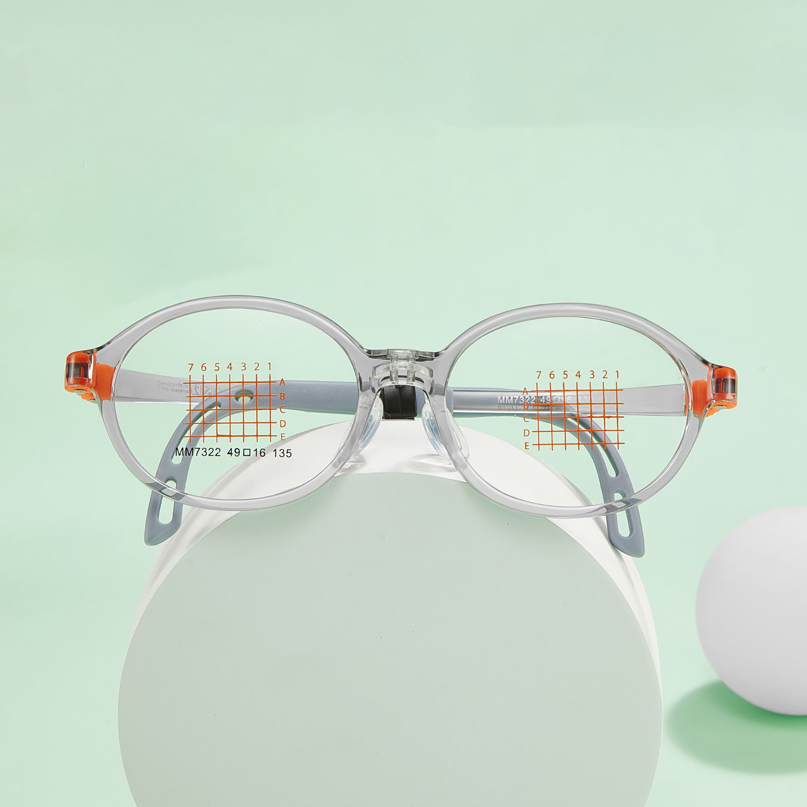 MM7322 Non-Deformed Astigmatism Correction EMS Glasses