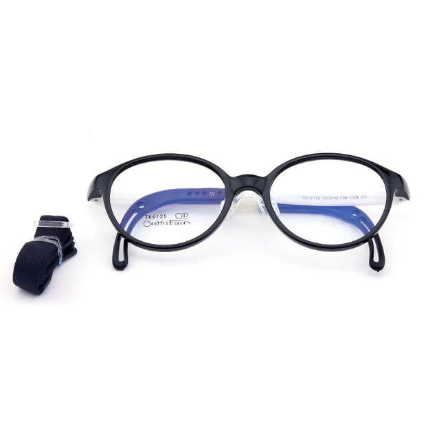 TK6125 Overall Glitter with Anti-Slip Rope Children's Glasses