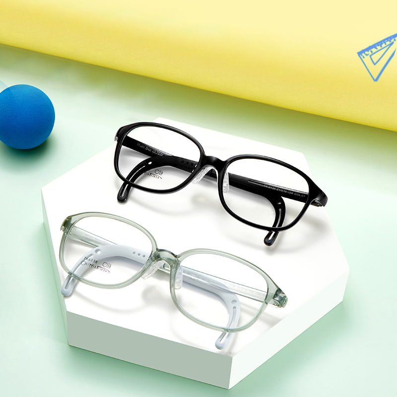 TK6138 Large Size Lightweight TR90 Children's Glasses