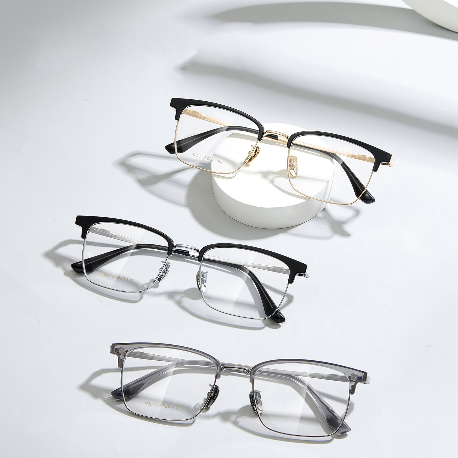 1803 Driving Myopia Sunglasses Strong 3-In-1 Magnetic Set