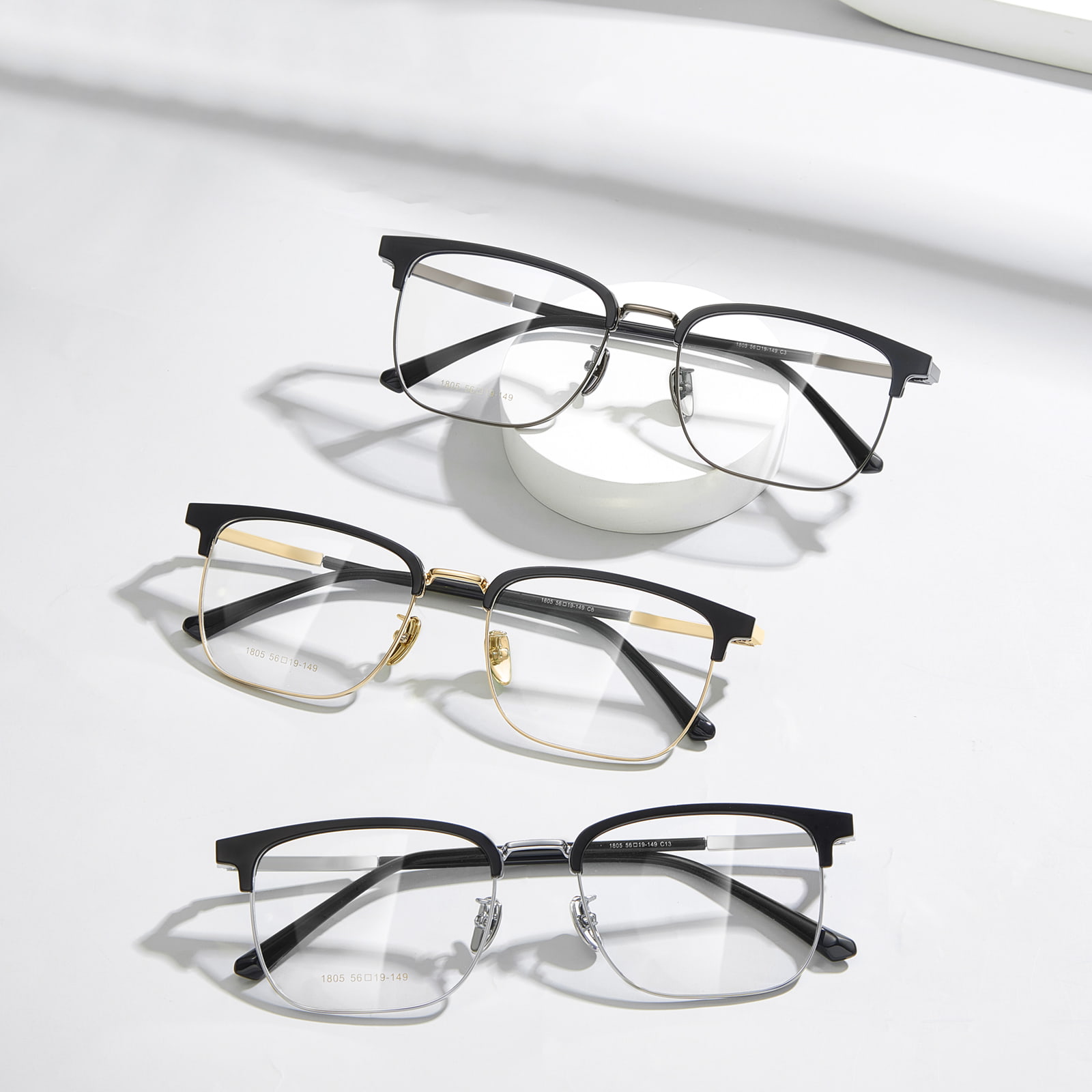 1805 Seamless Quick-Release Magnetic Polarizer Three-In-One Magnetic Sunglasses