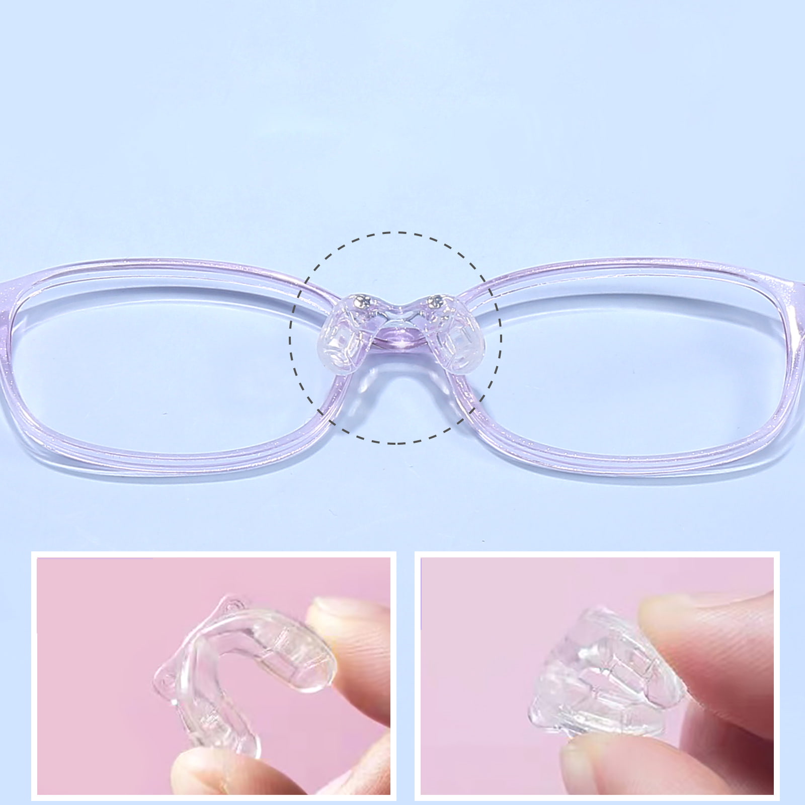 TK6129 Skin-Friendly, Non-Slip and Adjustable Children's Glasses