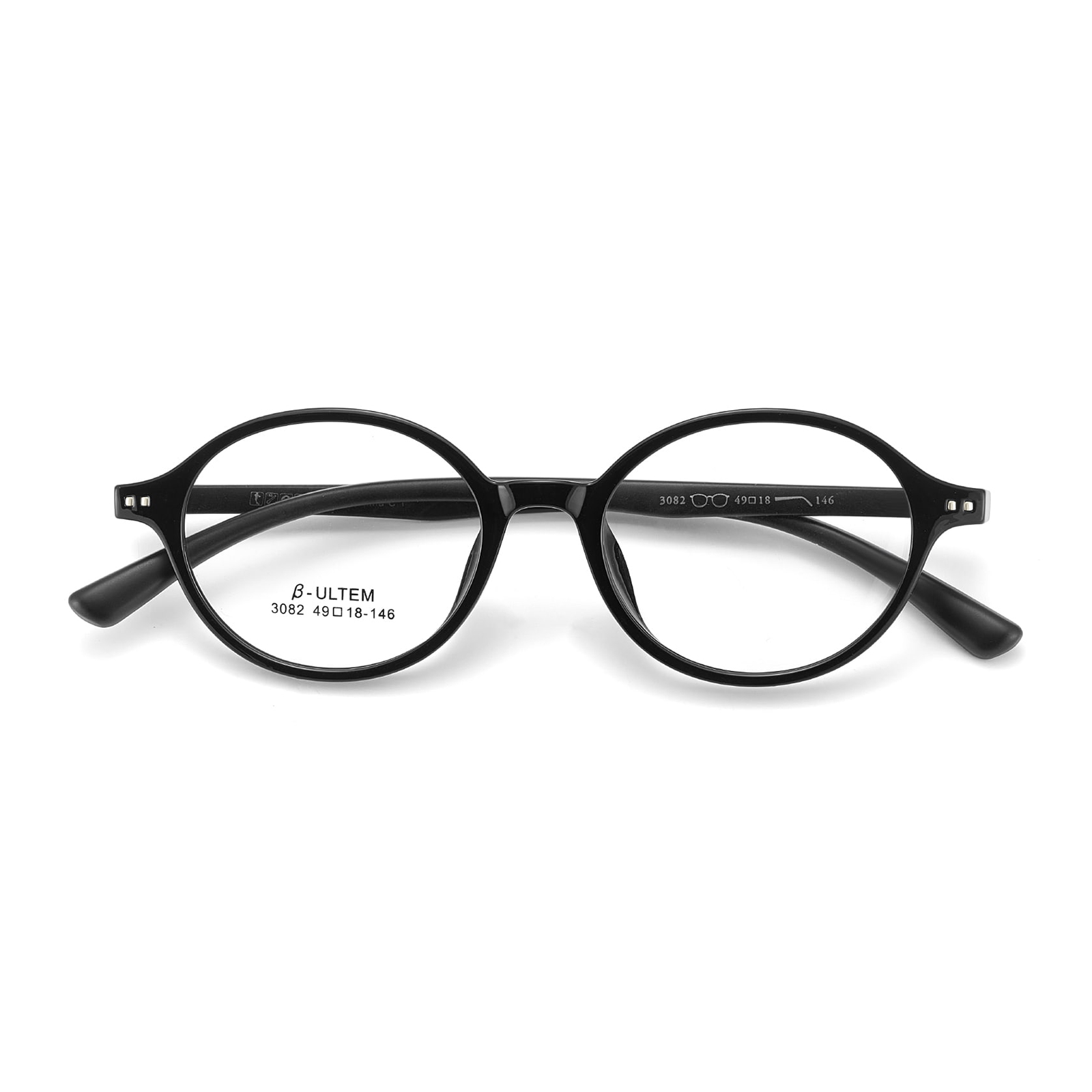 3082 Oval Frame Stress-Free TR90 Glasses
