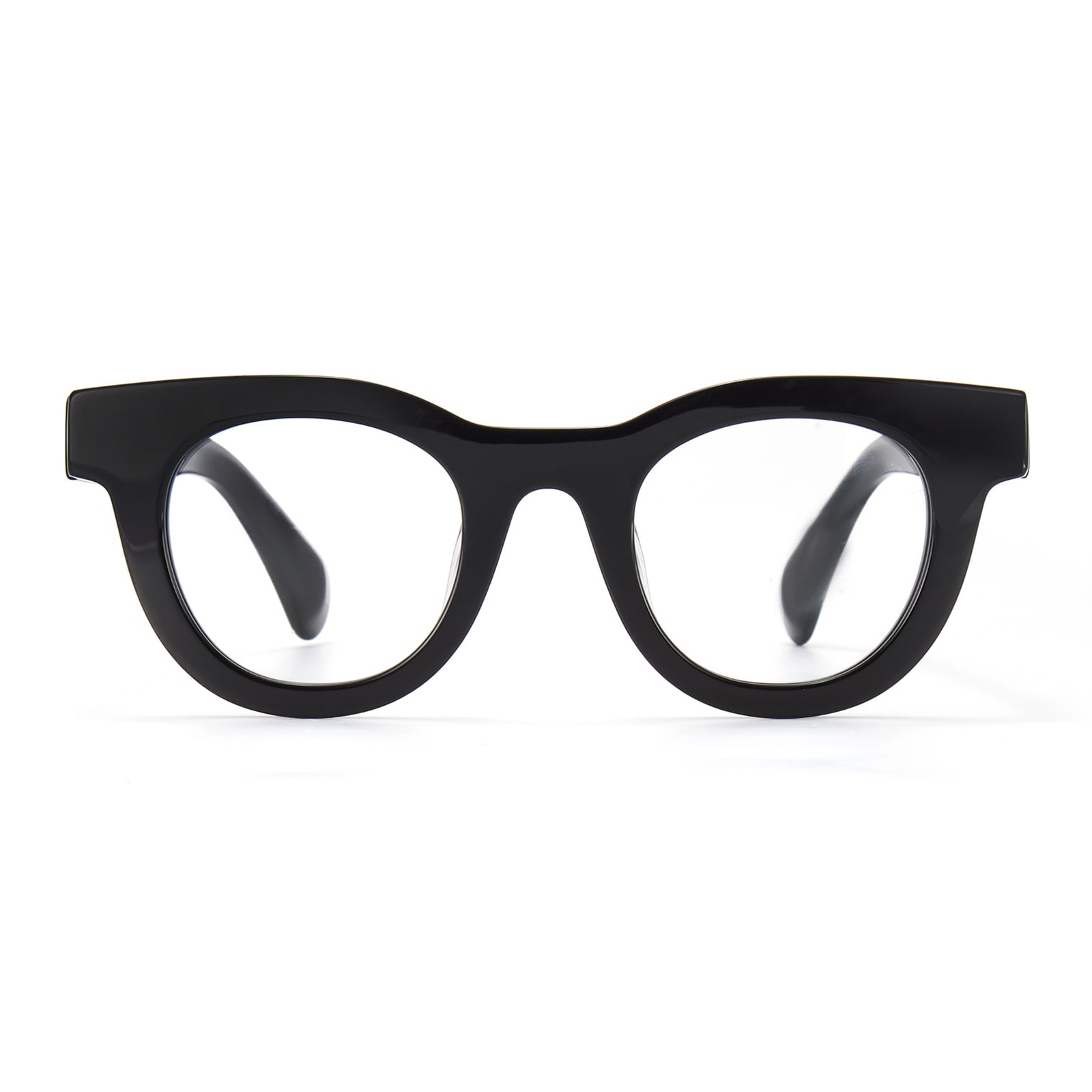 RD29003 Thick Round Frame Tough Plate Glasses