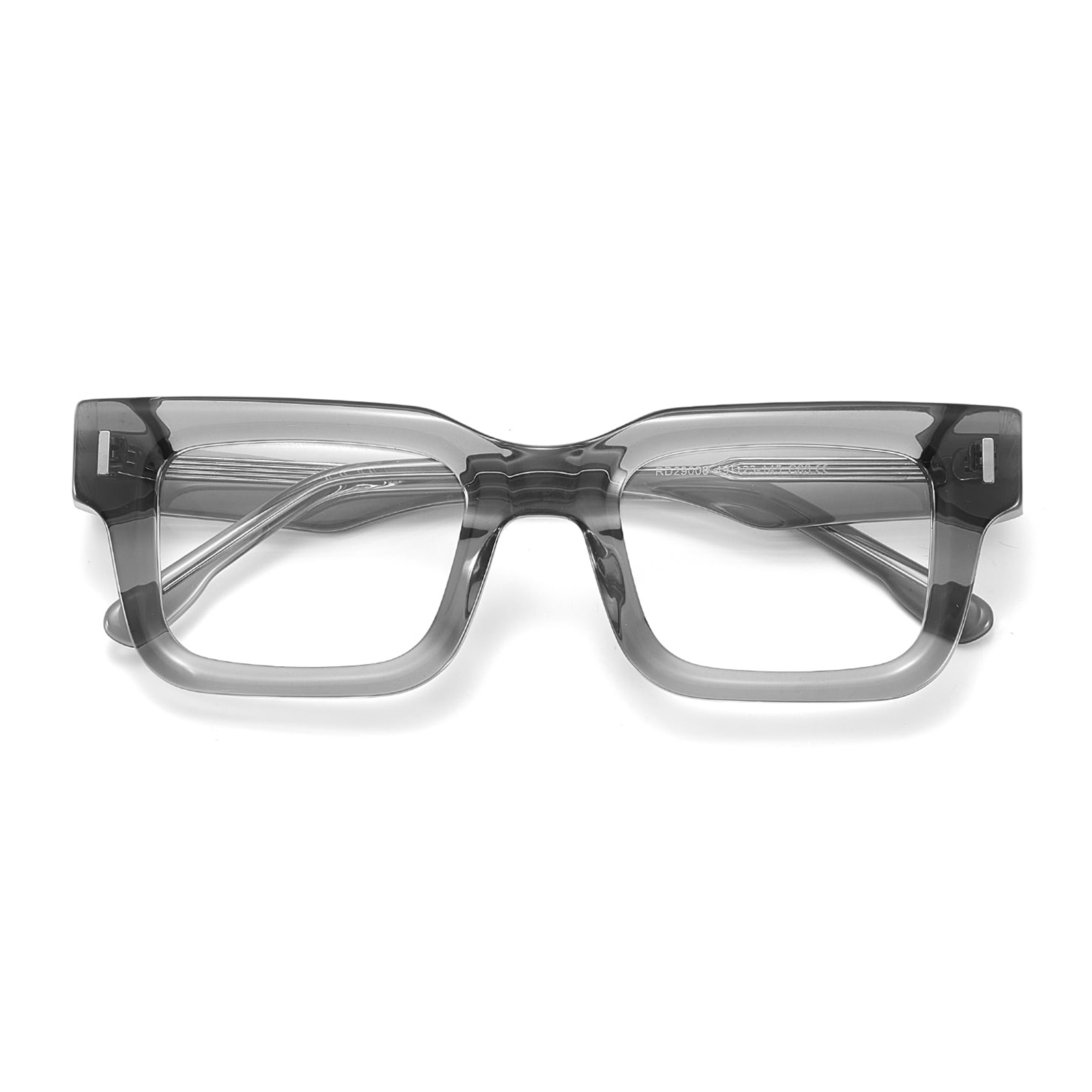 RD29008 Thick Frame Transparent Environmentally Friendly Acrylic Glasses