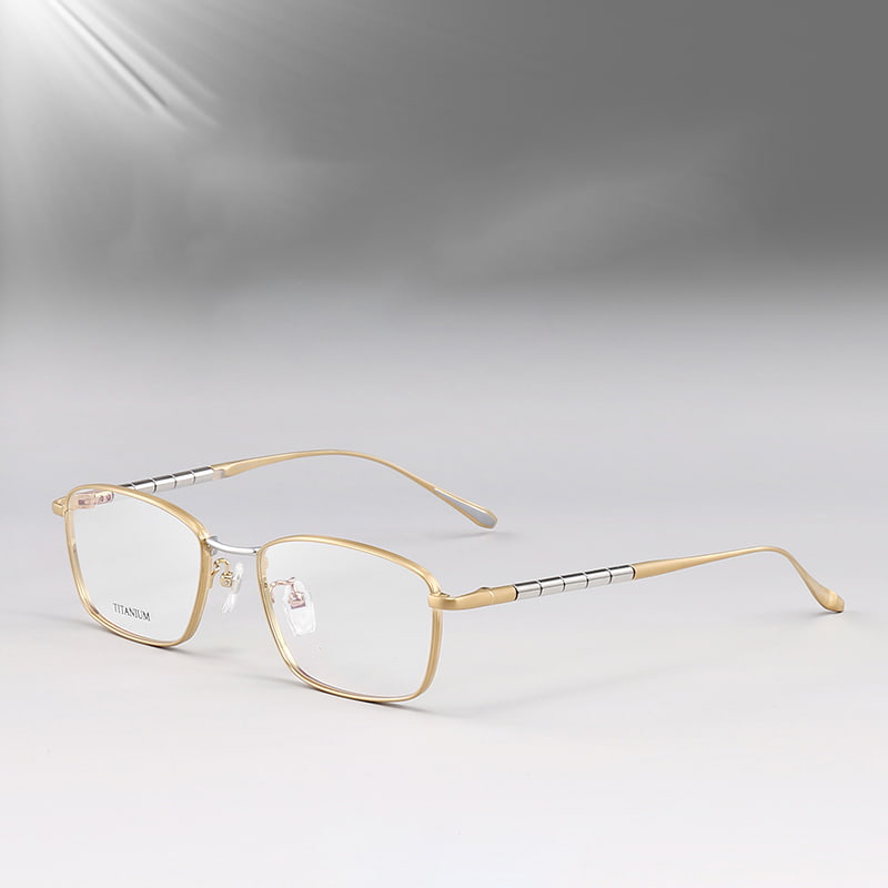 S9072 Round Bamboo Elite Pure Titanium Glasses