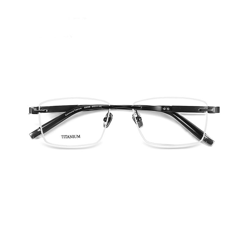 9058 Frameless Anti-Break Edge Pure Titanium Glasses